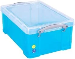 Really Useful 9 Litre Plastic Storage Box - LightBlue, Standard Packaging -Brabantia Shop 41hWJMfrwVL. AC