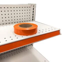 Decorative Gondola Shelving Vinyl Insert For Ticket Channel 130 FT. X 1.25 In. - Red -Brabantia Shop 41i68fY26 L