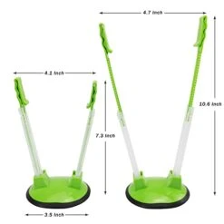 Baggy Rack Hands-Free Clip Food Storage Freezer Baggy Holder,Bag Holder For Plastic Bags Stand/Pack Of 2 Green 10 Baggy Rack Hands-Free Clip Food Storage Freezer Baggy Holder,Bag Holder For Plastic Bags Stand/Pack Of 2 Green -Brabantia Shop 41iIYMPoyrL
