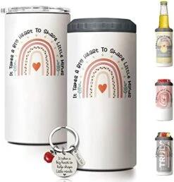 SANDJEST Teacher Tumbler - 4-in-1 Big Heart Shape Little Minds Tumbler Cup Can Cooler - 12oz Stainless Steel Insulated Cans Coozie Teachers Mug Birthday, Christmas, Appreciation, Teacher's Day Gifts 15 SANDJEST Teacher Tumbler - 4-in-1 Big Heart Shape Little Minds Tumbler Cup Can Cooler - 12oz Stainless Steel Insulated Cans Coozie Teachers Mug Birthday, Christmas, Appreciation, Teacher's Day Gifts -Brabantia Shop 41ivajWhHL. AC