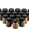 3” Glass Spice Jars 3 Fluid Ounces- 18 Pack