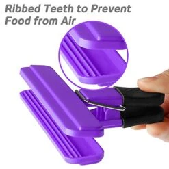 Pack Of 10, Chip Bag Clips, SourceTon Heavy Duty Food Clips (5 Large & 5 Small Size) Assorted Colors For Coffee And Food Bags -Brabantia Shop 41kNismtEVL