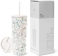 Simple Modern Insulated Tumbler With Lid And Straw | Iced Coffee Cup Reusable Stainless Steel Water Bottle Travel Mug | Gifts For Women Men Her Him | Classic Collection | 24oz | Midnight Black 26 Simple Modern Insulated Tumbler With Lid And Straw | Iced Coffee Cup Reusable Stainless Steel Water Bottle Travel Mug | Gifts For Women Men Her Him | Classic Collection | 24oz | Midnight Black -Brabantia Shop 41l6PCFLuGL. AC