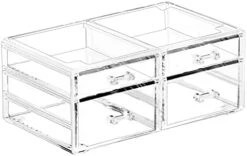 Cq Acrylic 6 Drawers Stackable Makeup Organizer Storage Drawers, Bathroom Organizers,Clear Plastic Storage Bins For Vanity,Under Sink,Kitchen Cabinets,Pantry,Home Organization And Storage -Brabantia Shop 41ljLTdFNUL. AC