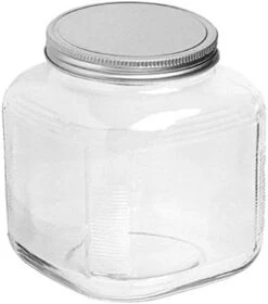 1-Gallon Cracker Jar With Lid, Brushed Aluminum, Set Of 4 15 1-Gallon Cracker Jar With Lid, Brushed Aluminum, Set Of 4 -Brabantia Shop 41mtIvnXDhL. AC