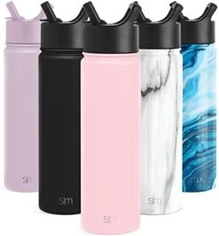 Simple Modern Water Bottle With Straw And Chug Lid Vacuum Insulated Stainless Steel Metal Thermos Bottles | Reusable Leak Proof BPA-Free Flask For Sports, Gym | Summit Collection | 32oz, Winter White 21 Simple Modern Water Bottle With Straw And Chug Lid Vacuum Insulated Stainless Steel Metal Thermos Bottles | Reusable Leak Proof BPA-Free Flask For Sports, Gym | Summit Collection | 32oz, Winter White -Brabantia Shop 41mthXKpBpL. AC