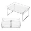 Ettori Stackable Cabinet Organizers And Storage, 2 Packs Cabinet Storage Organization, Clear Cabinet Shelves And Kitchen Counter Shelf- Translucent Plastic And Metal