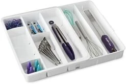 Expandable Utensil Tray DrawerFit Organizer, White. -Brabantia Shop 41pO7je6UyL. AC