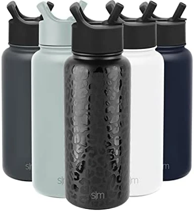 Simple Modern Water Bottle With Straw And Chug Lid Vacuum Insulated Stainless Steel Metal Thermos Bottles | Reusable Leak Proof BPA-Free Flask For Sports, Gym | Summit Collection | 32oz, Winter White 10 Simple Modern Water Bottle With Straw And Chug Lid Vacuum Insulated Stainless Steel Metal Thermos Bottles | Reusable Leak Proof BPA-Free Flask For Sports, Gym | Summit Collection | 32oz, Winter White - Image 10