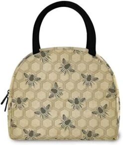 ZzWwR Vintage Butterfly Dragonfly Poppy Reusable Lunch Tote Bag With Front Pocket Insulated Thermal Cooler 0g272618160p407c442s828 0 -Brabantia Shop 41qp4LF2J6L. AC