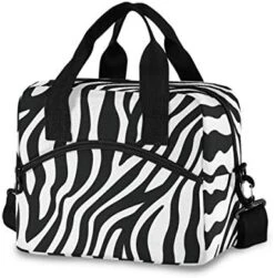 Insulated Cooler Lunch Bag Shark Tooth Jaws Lunch Box For Office Work Picnic Hiking Beach Organizer With Adjustable Shoulder Strap -Brabantia Shop 41rYgKOC4rL. AC