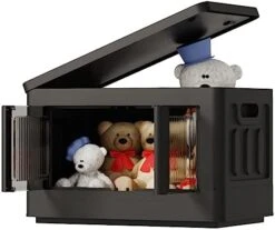 FLEXIMOUNTS 19 Gal Collapsible Plastic Storage Bins, 3-Pack Stackable Storage Bins, Milky White Cube Storage Organizer, Closet Organizers And Storage With Doors, Folding Toy Storage Box -Brabantia Shop 41sh0Bjz2sL. AC