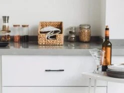 StorageWorks Storage Baskets For Organizing, Wicker Baskets With Built-in Handles, Handwoven Wicker Storage Baskets, Water Hyacinth Wicker Baskets For Shelves Storage, 2 Pack -Brabantia Shop 41t66QuIx5L