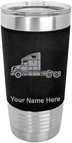 LaserGram 20oz Vacuum Insulated Tumbler Mug, Truck Cab, Personalized Engraving Included (Faux Leather, Gray) 22 LaserGram 20oz Vacuum Insulated Tumbler Mug, Truck Cab, Personalized Engraving Included (Faux Leather, Gray) -Brabantia Shop 41u2eyhzjcL. AC