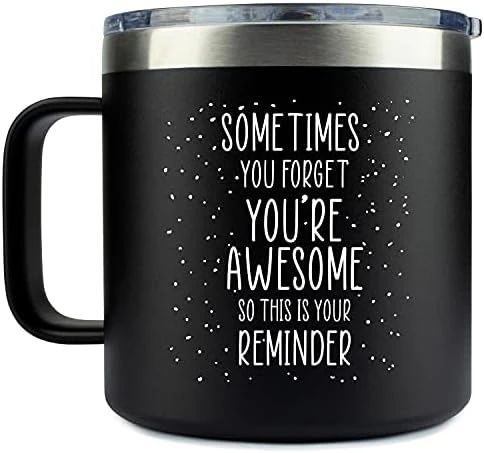 Inspirational Gifts For Women – Coffee Purple Mug/Tumbler 14oz “Sometimes You Forget You’re Awesome” Idea, Thank You, Teacher, Mom, Best Friend, Her, Female, Birthday, Who Have Everything, Unique, Cup 7 Inspirational Gifts For Women – Coffee Purple Mug/Tumbler 14oz “Sometimes You Forget You’re Awesome” Idea, Thank You, Teacher, Mom, Best Friend, Her, Female, Birthday, Who Have Everything, Unique, Cup - Image 7
