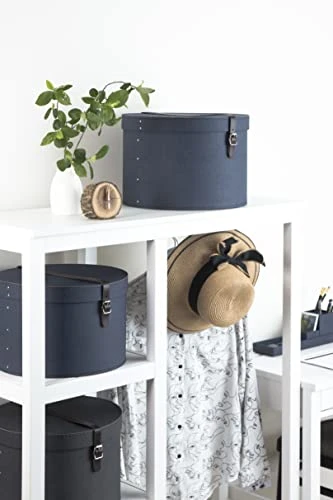 Bigso Box Of Sweden RUT Set Of 2 Storage Box, 37,5 X 37.5 X 23.5 Cm, Blue, 2 Unité(s) 5 Bigso Box Of Sweden RUT Set Of 2 Storage Box, 37,5 X 37.5 X 23.5 Cm, Blue, 2 Unité(s) - Image 5