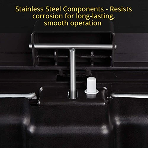 Rubbermaid Commercial Products - 1883566 Streamline Slim Step-On Plastic Trash Garbage Can, 13 Gallon, Red 5 Rubbermaid Commercial Products - 1883566 Streamline Slim Step-On Plastic Trash Garbage Can, 13 Gallon, Red - Image 5