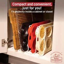 Better Houseware Multi-Purpose Organizer, White Large 9 Better Houseware Multi-Purpose Organizer, White Large -Brabantia Shop 513NT0r3nxL