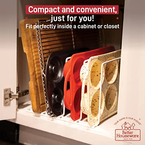 Better Houseware Multi-Purpose Organizer, White Large 3 Better Houseware Multi-Purpose Organizer, White Large - Image 3