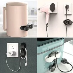 Cord Organizer For Kitchen Appliances Cord Organizer Winder Wrapper Holder 6Pcs -Brabantia Shop 516C9LsYdGL