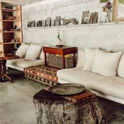 HOMESTEAD Water Hyacinth Storage Baskets, Long Narrow Rectangular Wicker Baskets For Bedroom, Living Room, Bathroom, Shelves - Set Of 2 -Brabantia Shop 517SOPkmTUL