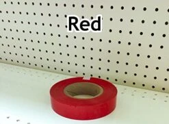 Decorative Gondola Shelving Vinyl Insert For Ticket Channel 130 FT. X 1.25 In. - Red -Brabantia Shop 518W7xPMoGL