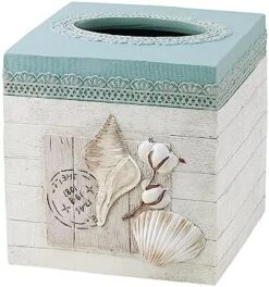 Avanti Linens - Waste Basket, Decorative Trash Can For Home Or Office, Farmhouse Chic Bathroom Accessories (Farmhouse Shell Collection) -Brabantia Shop 51ApMLJcRWL. AC