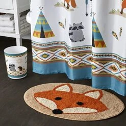 SKL Home By Saturday Knight Ltd. Forest Animals Waste Basket, Multi, Multicolor -Brabantia Shop 51BJsjEAL2L