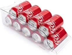 Greenco Soda Can Organizer For Refrigerator, Durable Handles, 1 Pack | Fridge Soda Can Organizer | Soda Can Holders For Fridge | Soda Can Dispenser For Refrigerator | Drinks, Kitchen Organization -Brabantia Shop 51I nDHLOBL. AC