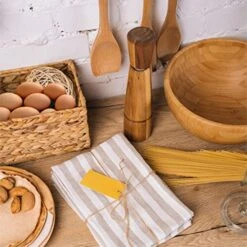 HOMESTEAD Water Hyacinth Storage Baskets, Long Narrow Rectangular Wicker Baskets For Bedroom, Living Room, Bathroom, Shelves - Set Of 2 -Brabantia Shop 51JDwk1gstL