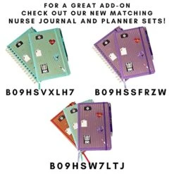 Peace, Love, Nursing. 2-Piece . Includes Insulated Tote Bag And Stainless-Steel Tumbler. Great Thank You Gift For Nurses. RN Gift And Perfect Graduation Gift. Nurse Bag For Work. -Brabantia Shop 51OVHUbbHML