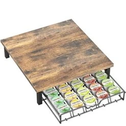 DecoBros K-Cup Storage Drawer, Rustic Brown 17 DecoBros K-Cup Storage Drawer, Rustic Brown -Brabantia Shop 51PvHAjpgNL