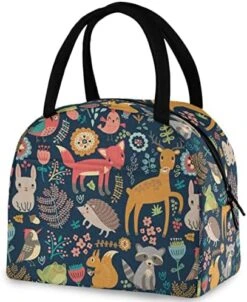 ZzWwR Vintage Butterfly Dragonfly Poppy Reusable Lunch Tote Bag With Front Pocket Insulated Thermal Cooler 0g272618160p407c442s828 0 -Brabantia Shop 51QiDt L6VL. AC