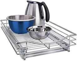 ® SELECT™ Pull Out Cabinet Organizer - Slide Out Drawers For Kitchen Cabinets - Sliding Pantry Shelves - Roll Out Shelf For Pots, Pans 14" X 21" Wood-Chrome, Lifetime Limited Warranty 24 ® SELECT™ Pull Out Cabinet Organizer - Slide Out Drawers For Kitchen Cabinets - Sliding Pantry Shelves - Roll Out Shelf For Pots, Pans 14" X 21" Wood-Chrome, Lifetime Limited Warranty -Brabantia Shop 51RoIUMTDPL. AC