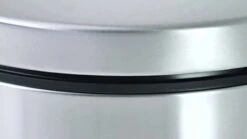 Simplehuman 30 Liter / 8 Gallon Round Step Trash Can, Brushed Stainless Steel,15.1 X 12.4 X 25.6 Inches -Brabantia Shop 51TO4SE0oSL