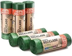 Relevo 100% Recycled Bin Liners, Heavy Duty 30L, 120 Bin Bags -Brabantia Shop 51V2TMvPjpL. AC