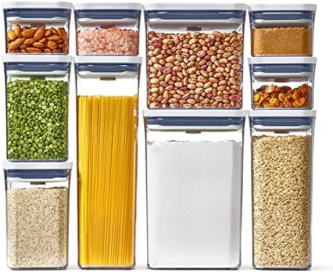 OXO Good Grips 10-Piece POP Container Set, White 6 OXO Good Grips 10-Piece POP Container Set, White - Image 6