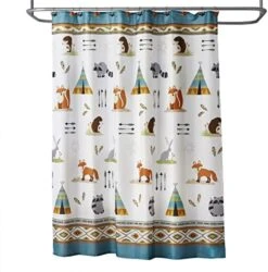 SKL Home By Saturday Knight Ltd. Forest Animals Waste Basket, Multi, Multicolor -Brabantia Shop 51as EweqeL. AC