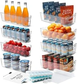 StorageBud Pantry Organization And Storage Bins - 14 Pieces Food Storage Containers - Clear Storage Bins For Fridge, Refrigerator & Kitchen Cabinet - BPA Free Freezer Organizer Bins -Brabantia Shop 51bECnf7rYL. AC