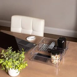 4 Cabinet Organizers And Storage Stackable Acrylic Clear Plastic Storage Bins Pantry Organizer Containers Kitchen Organization Under Sink Bathroom Organizer Drawer Freezer Refrigerator Organizer Bins -Brabantia Shop 51bX81iQCUL