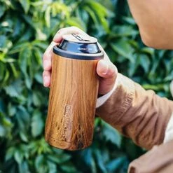 BrüMate Hopsulator Trio 3-in-1 Insulated Can Cooler For 12oz / 16oz Cans + 100% Leak Proof Tumbler With Lid | Can Coozie Insulated For Beer, Soda, And Energy Drinks (Matte Gray) -Brabantia Shop 51dFeOXckiL