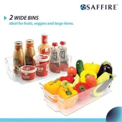 6-Pieces Organizer Bins For Refrigerator, Freezer, Drawer And Pantry BPA-Free -Brabantia Shop 51e5hNnJ3gL