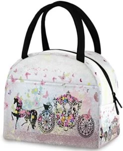 ZzWwR Vintage Butterfly Dragonfly Poppy Reusable Lunch Tote Bag With Front Pocket Insulated Thermal Cooler 0g272618160p407c442s828 0 -Brabantia Shop 51e6RYLFfXL. AC