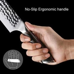 Damascus Chef Knife 7.5", Kitchen Gadgets, German HC Stainless Steel Cooking Knife With Pakkawood Handle, Premium Magnetic Gift Box,Great Gift Choice. -Brabantia Shop 51eXl9VvaoL