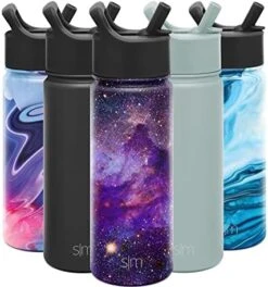 Simple Modern Water Bottle With Straw Lid Vacuum Insulated Stainless Steel Metal Thermos Bottles | Reusable Leak Proof BPA-Free Flask For Gym, Travel, Sports | Summit Collection | 22oz Deep Ocean Blue -Brabantia Shop 51mKKGIuyL. AC