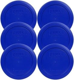 Pyrex 7200-PC 2 Cup Cadet Blue Round Plastic Food Storage Lid - 2 Pack -Brabantia Shop 51tAS0zL3NL. AC