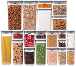 OXO Good Grips 10-Piece POP Container Set, White 13 OXO Good Grips 10-Piece POP Container Set, White -Brabantia Shop 51wxt56aA3L. AC