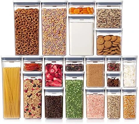 OXO Good Grips 10-Piece POP Container Set, White 7 OXO Good Grips 10-Piece POP Container Set, White - Image 7