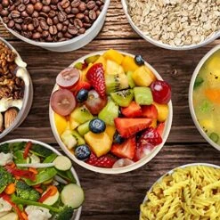 BALCI - Premium Ice Cream Containers (2 Pack - 1 Quart Each) Perfect Freezer Storage Tubs With Lids For Ice Cream, Sorbet And Gelato! - Blue -Brabantia Shop 61BRAA3wTgL